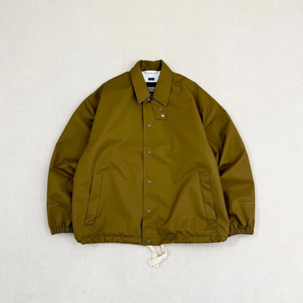 Nanamica 2L GORE-TEX® polyester canvas coach jacket